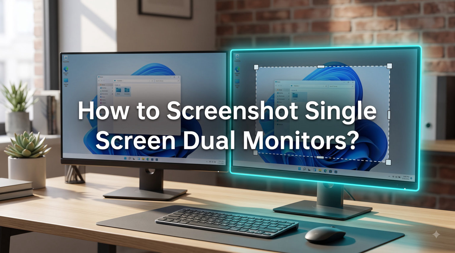 How to Screenshot Single Screen Dual Monitors (August 2026)