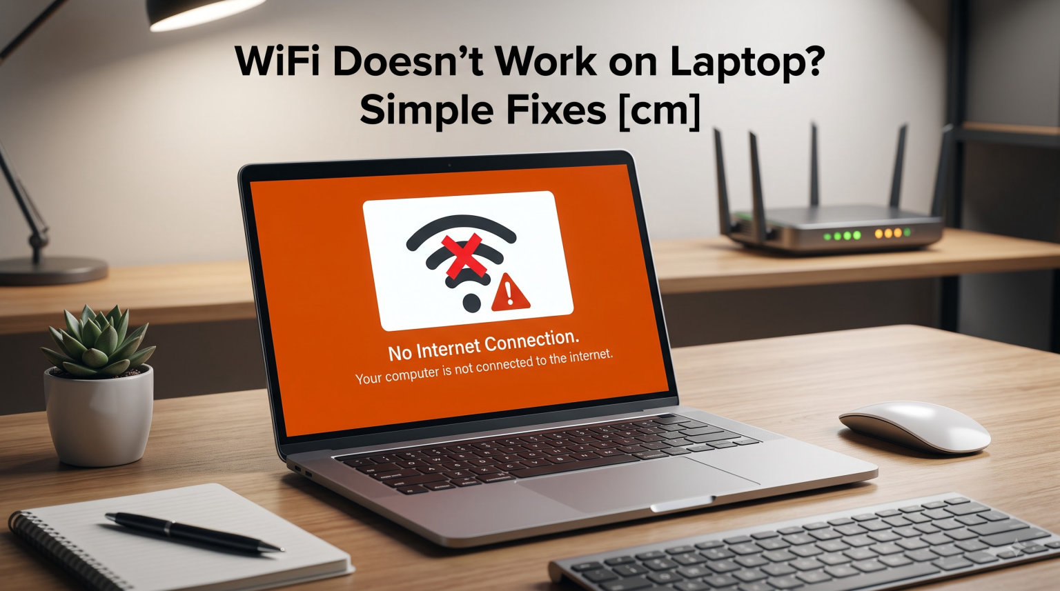WiFi Doesn’t Work on Laptop? (August 2026) Expert Fixes