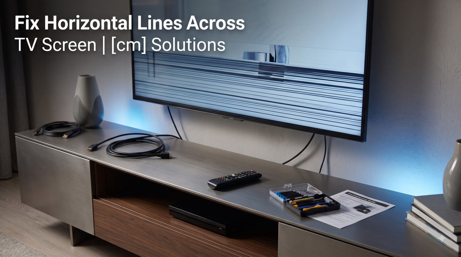 How to Fix Horizontal Lines on TV Screen (August 2026)