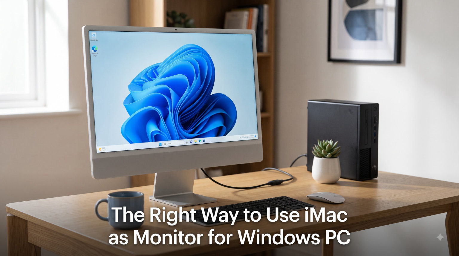 The Right Way to Use iMac as Monitor for Windows PC