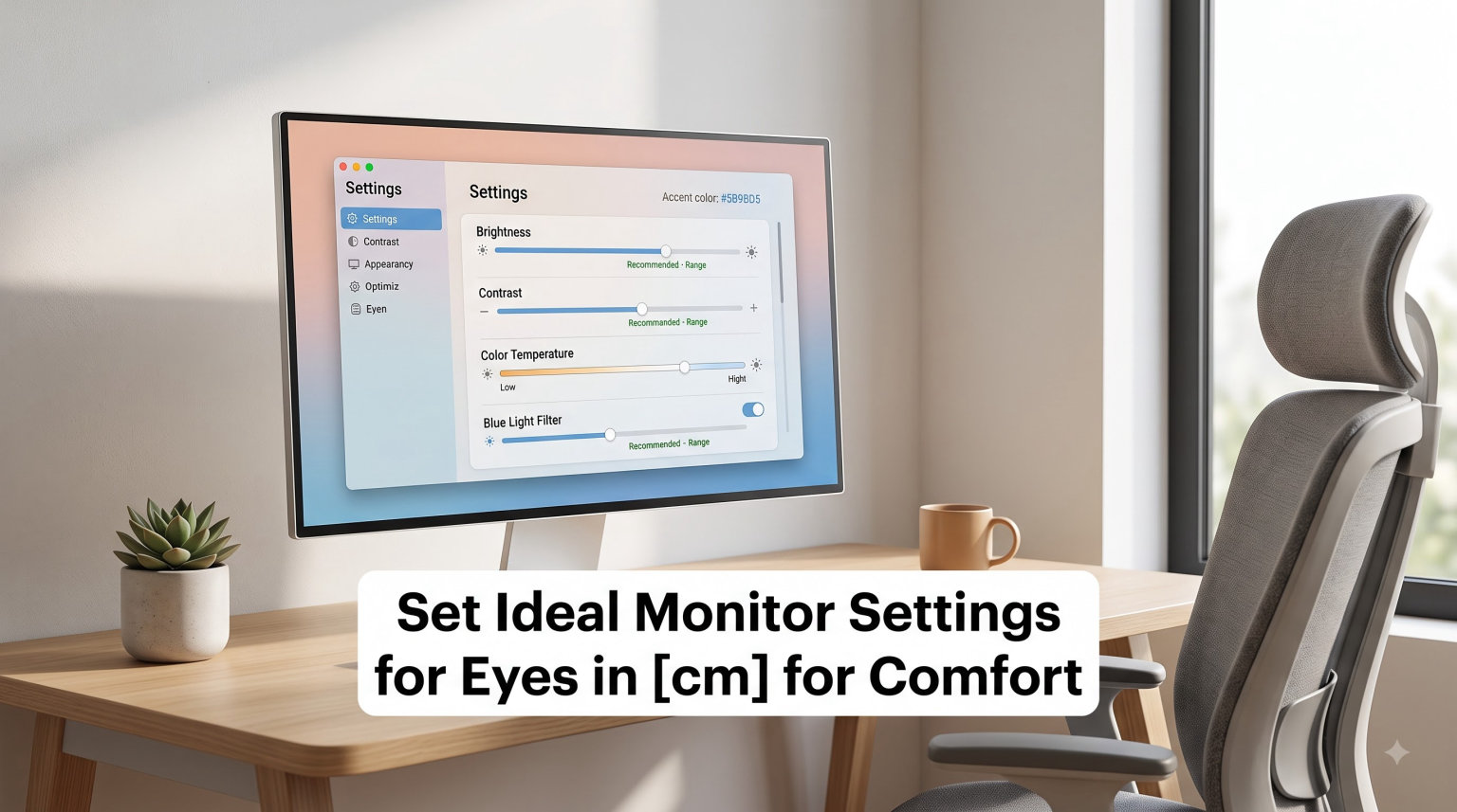 Best Monitor Settings for Eye Comfort (2026): Complete Guide
