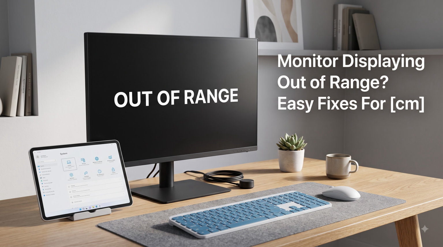 Monitor Out of Range Error Fix: The Ultimate Guide