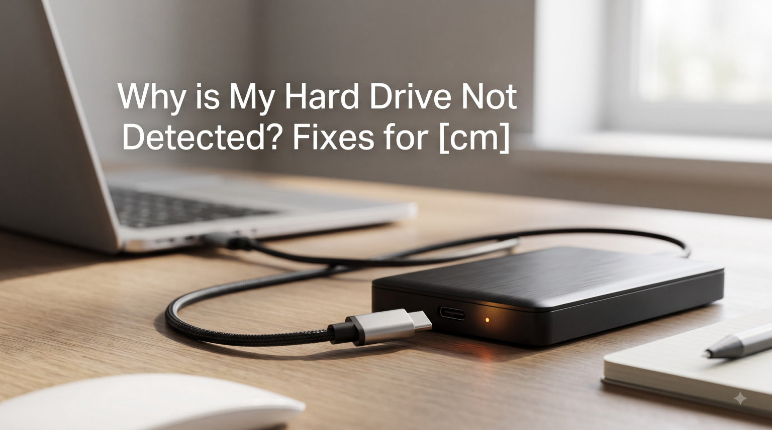 Hard Drive Not Detected? Fixes for (August 2026)