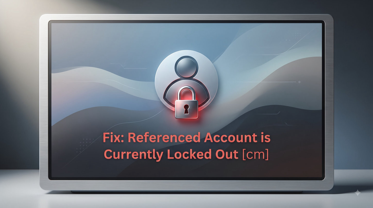 Fix: Referenced Account is Currently Locked Out August 2026