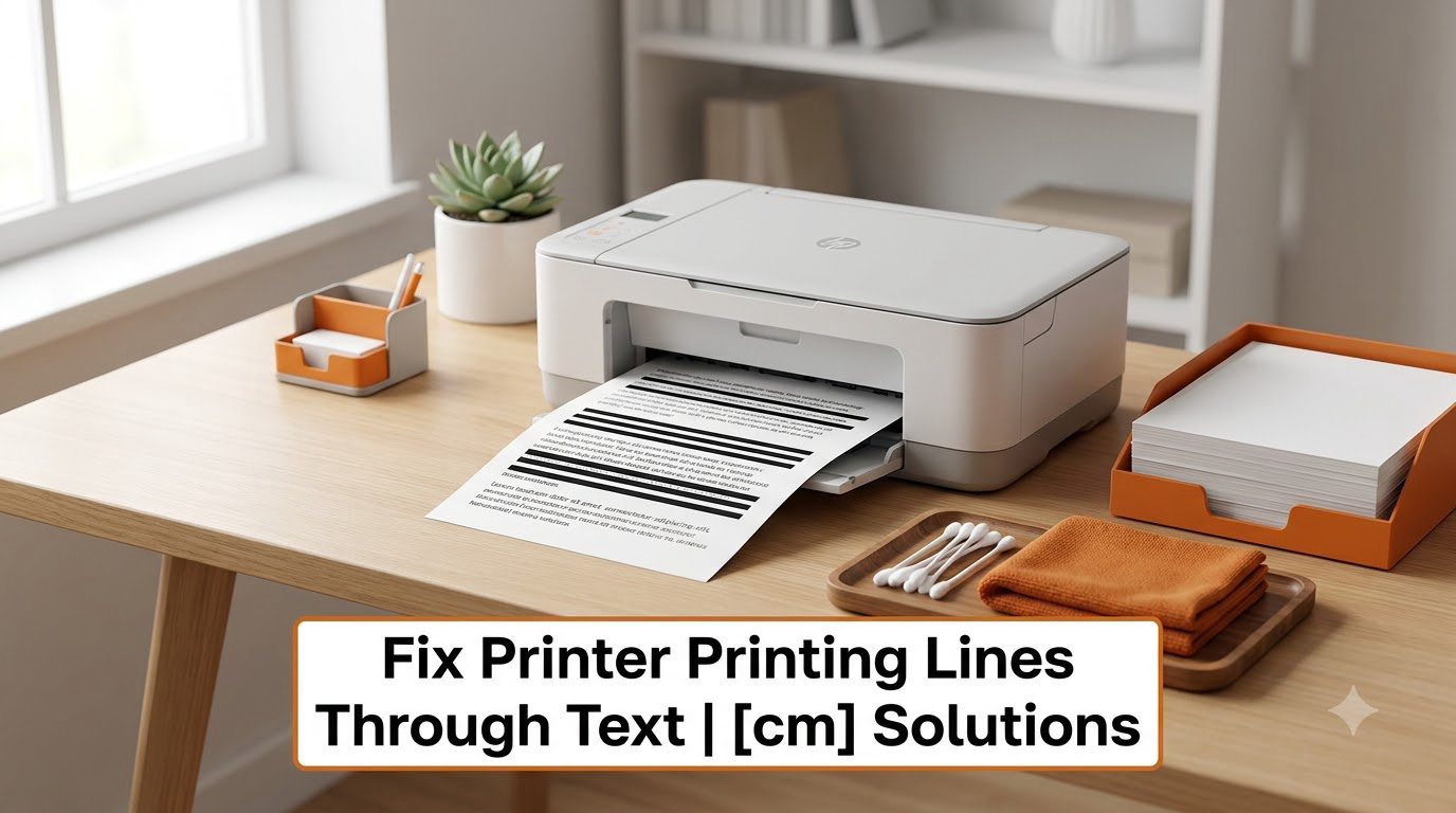 Fix Printer Printing Lines Through Text (August 2026) Solutions