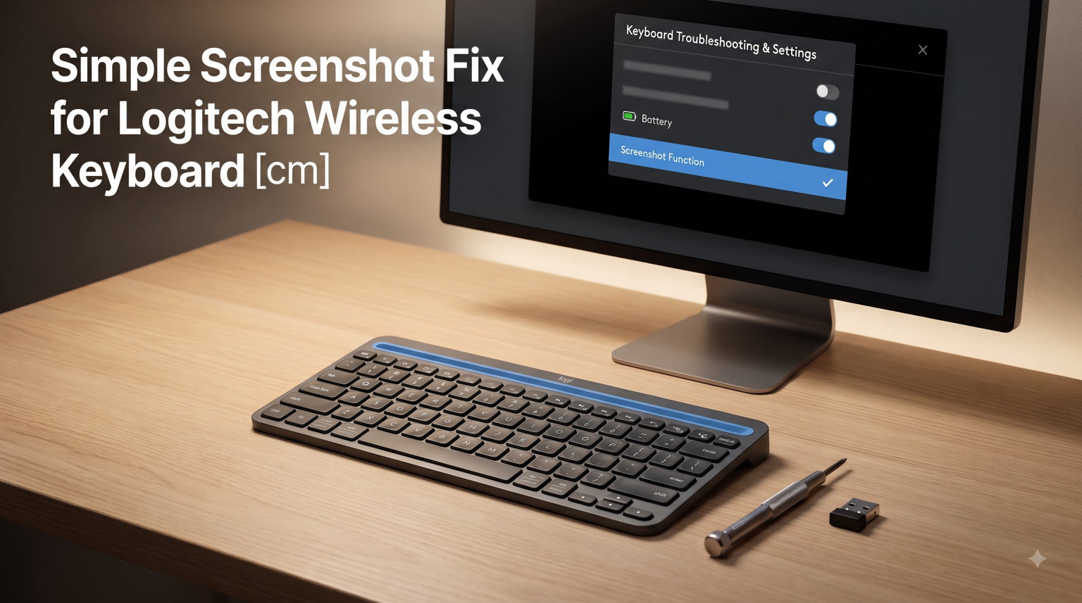 How to Screenshot on Logitech Wireless Keyboard (August 2026) – Complete Guide