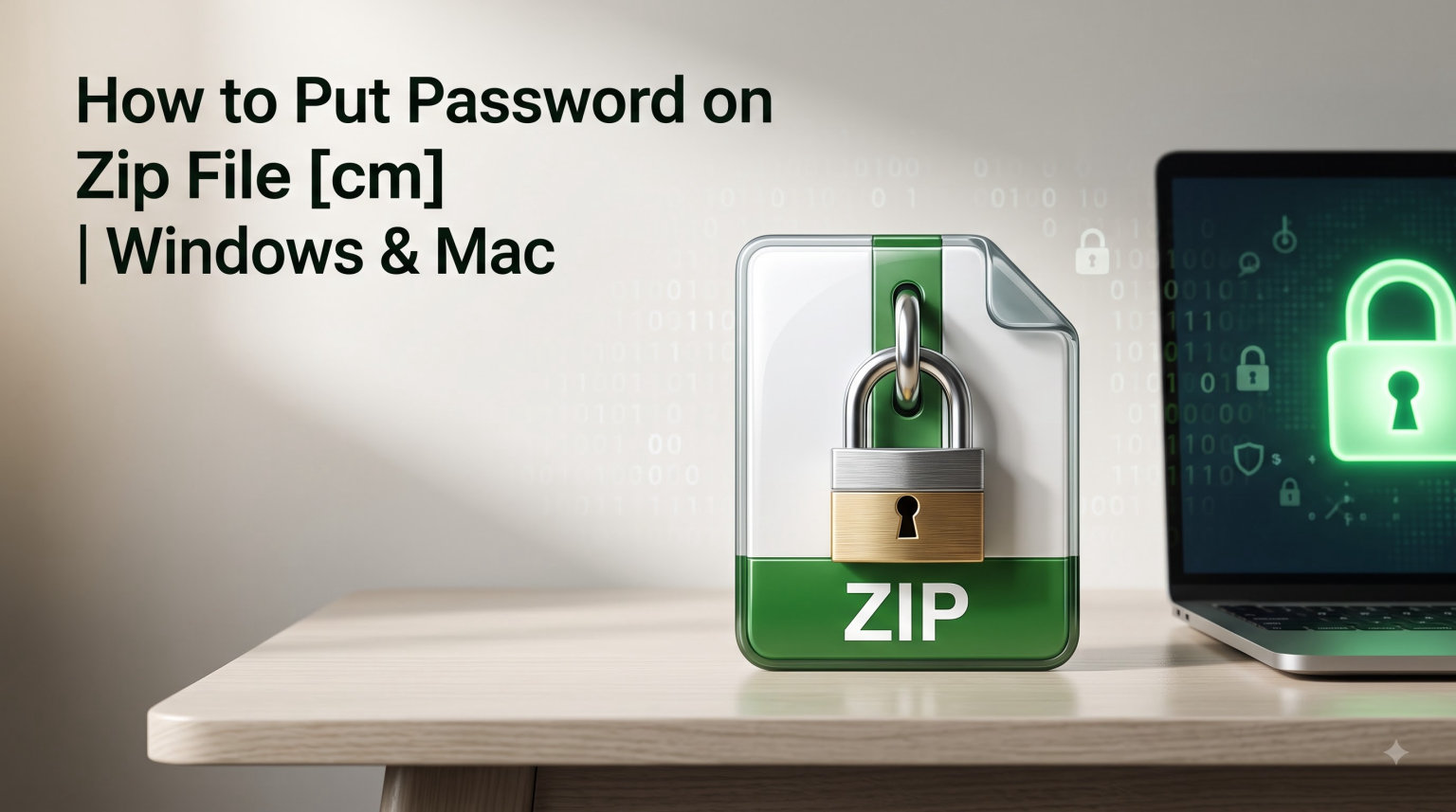 How to Put Password on Zip File (August 2026): Complete Guide
