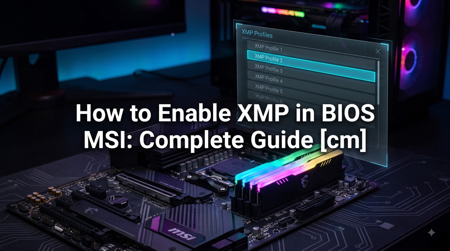 How to Enable XMP in BIOS MSI (August 2026)