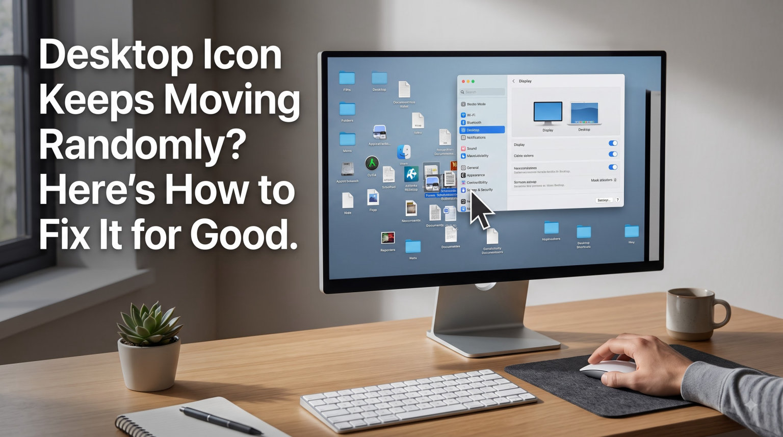 Desktop Icon Keeps Moving Randomly: Here’s How to Fix It (2026)