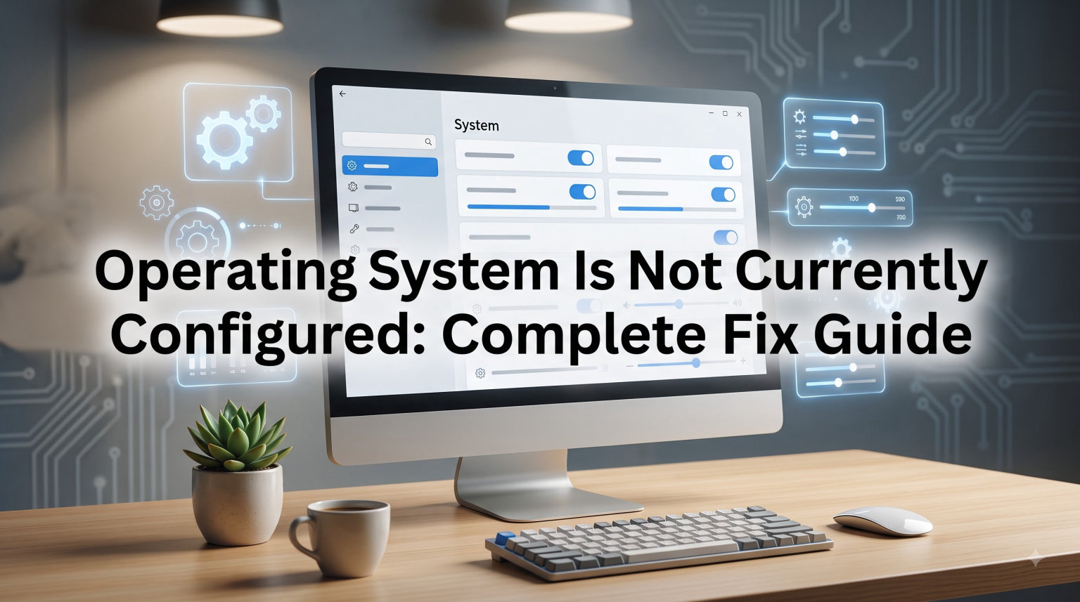 Fix “Operating System Not Currently Configured” Error (August 2026)