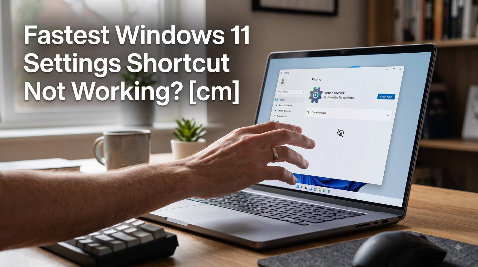 Windows 11 Settings Shortcut Not Working? All Fixes (August 2026)