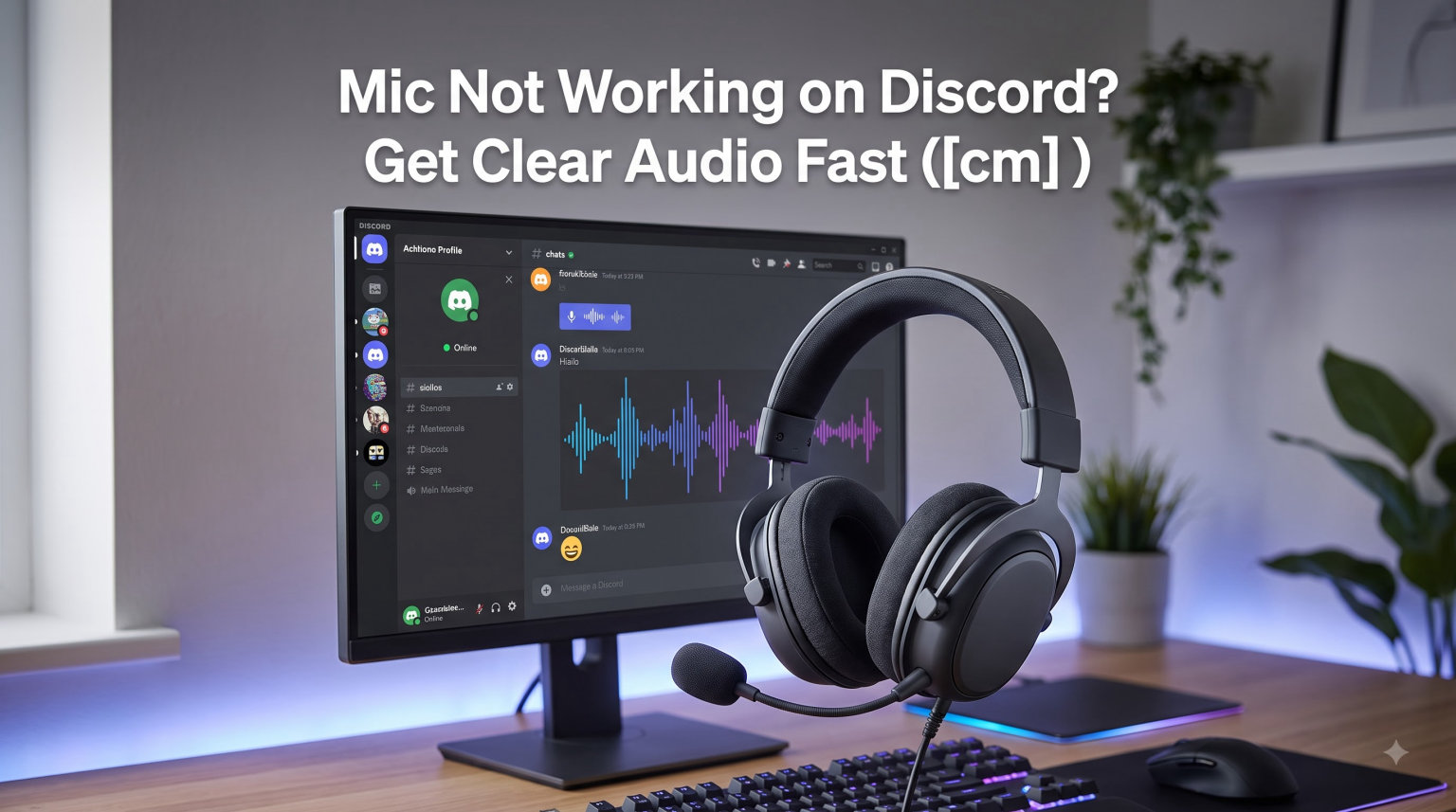 Mic Not Working on Discord? Get Clear Audio Fast (August 2026)