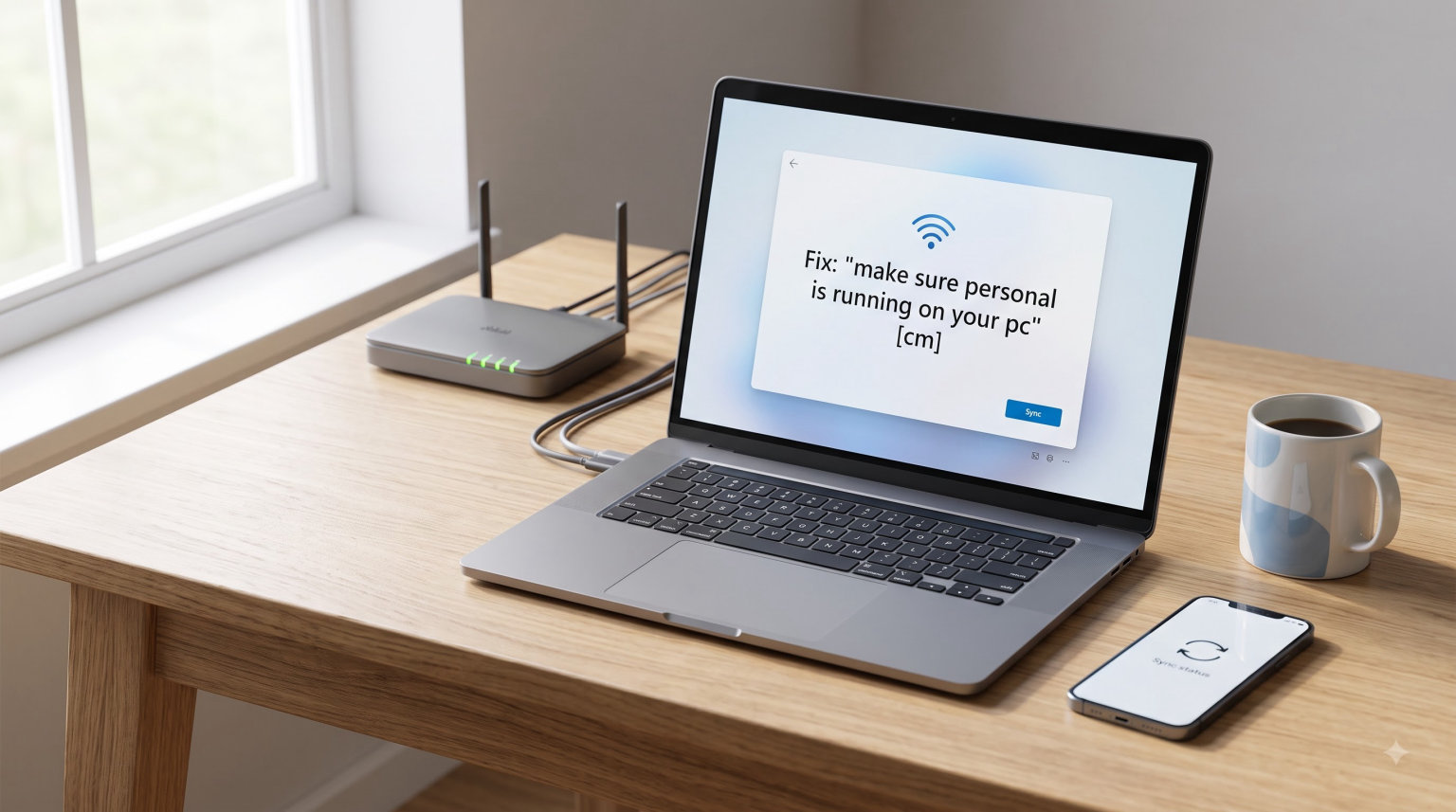 Fix “Make Sure Personal is Running on Your PC” (August 2026)