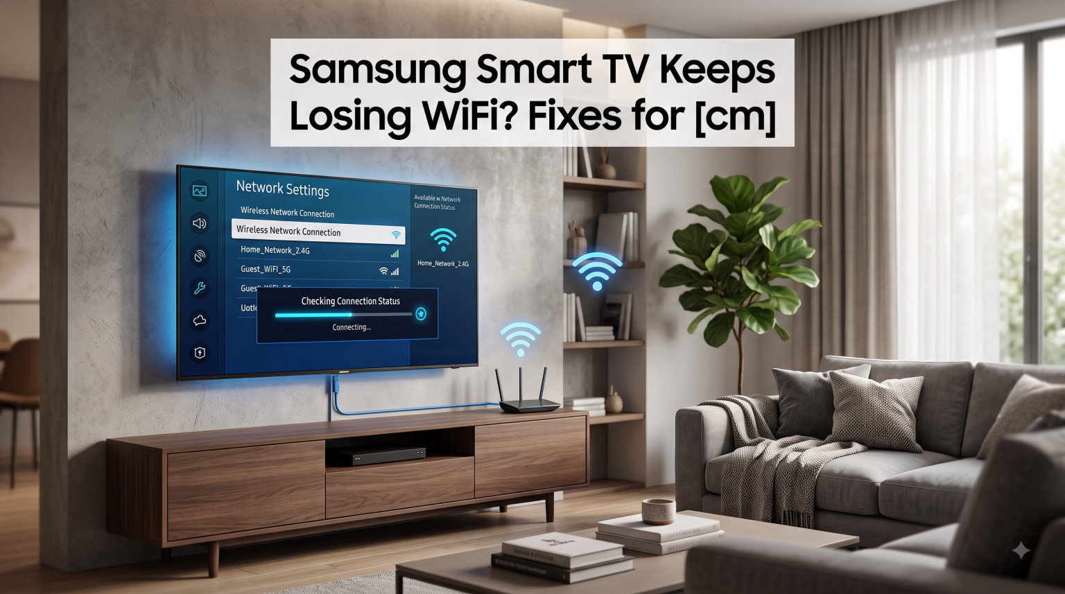 Samsung Smart TV Keeps Losing WiFi? (August 2026) Fixes That Work