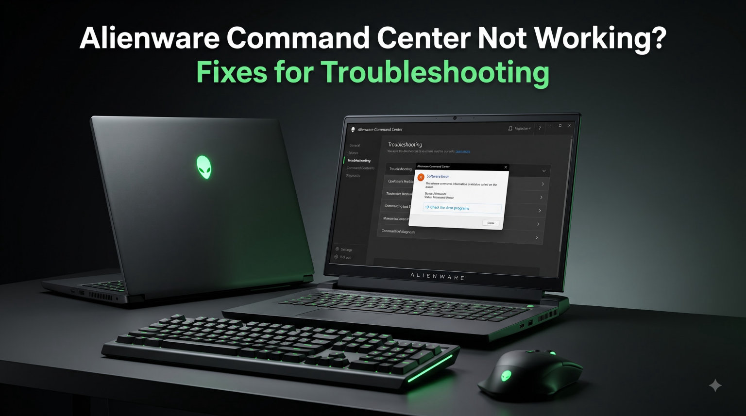 Alienware Command Center Not Working? Fixes for [cm] [cy]