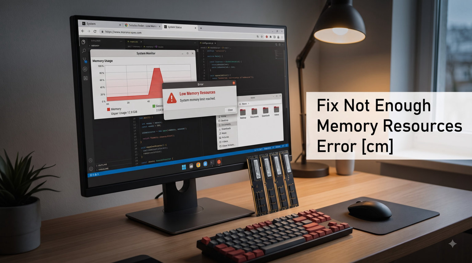 How to Fix Not Enough Memory Resources Error in Windows 2026