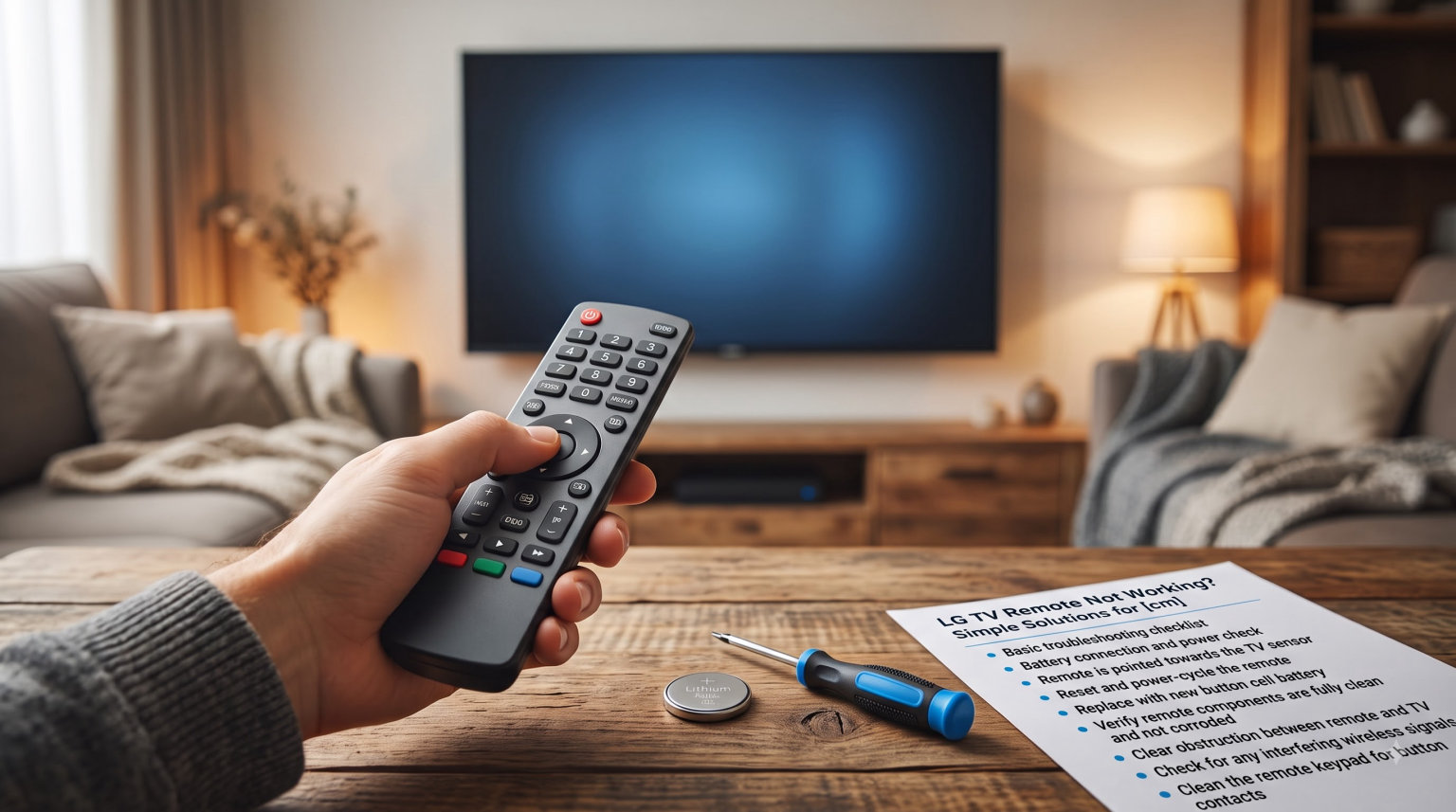 LG TV Remote Not Working? Simple Solutions (August 2026)