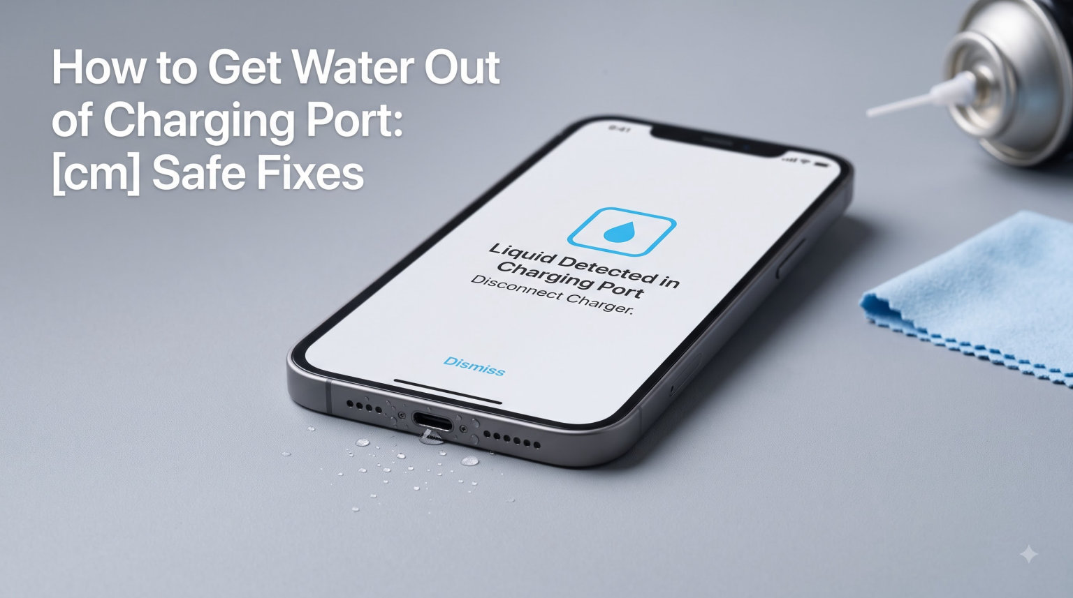 12 Ways to Get Water Out of Charging Port (August 2026)