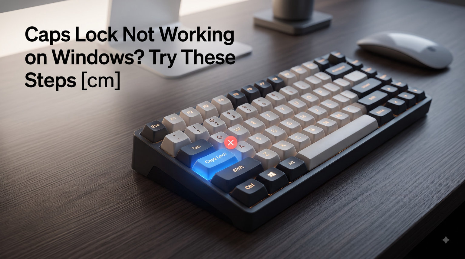 Caps Lock Not Working on Windows? Try These Steps
