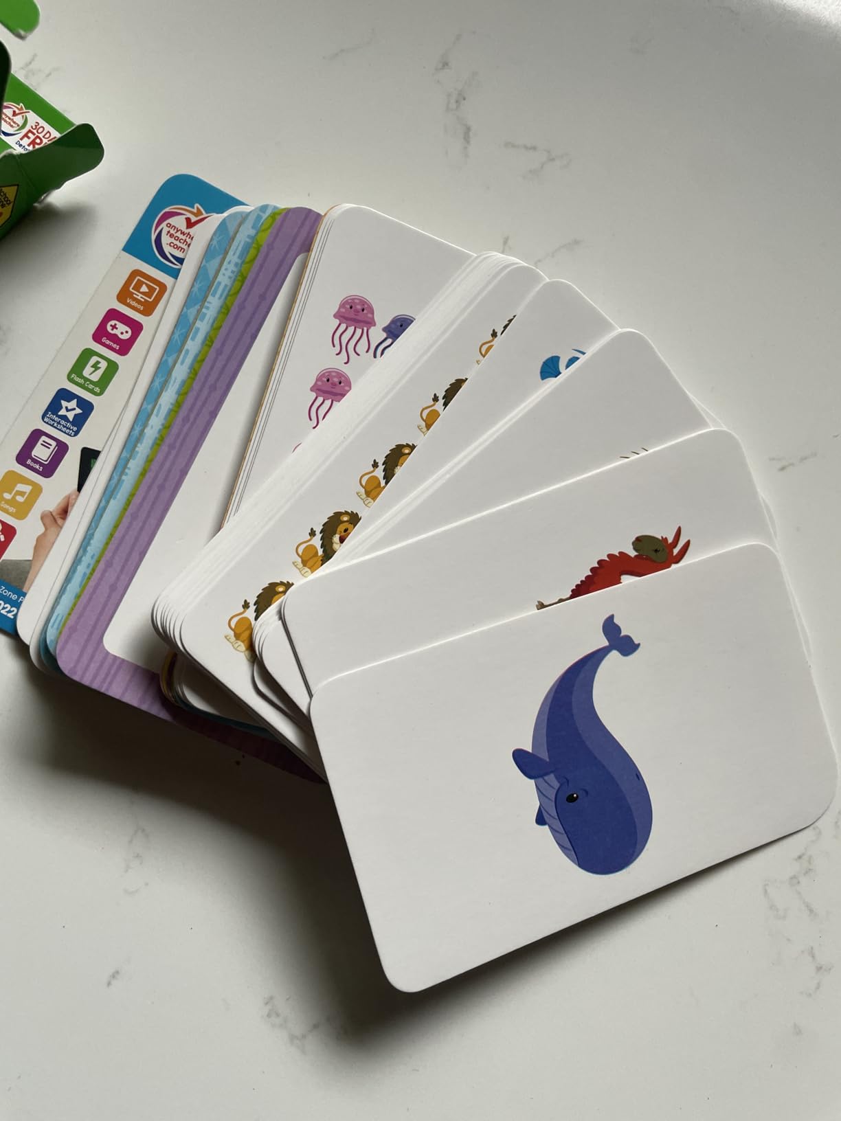 School Zone Numbers 0–25 Flash Cards: 56 Cards for Preschool & Kindergarten, Counting, Number Words, Addition & Subtraction, Numerical Order, Ages 4+, Packaging May Vary customer photo 2