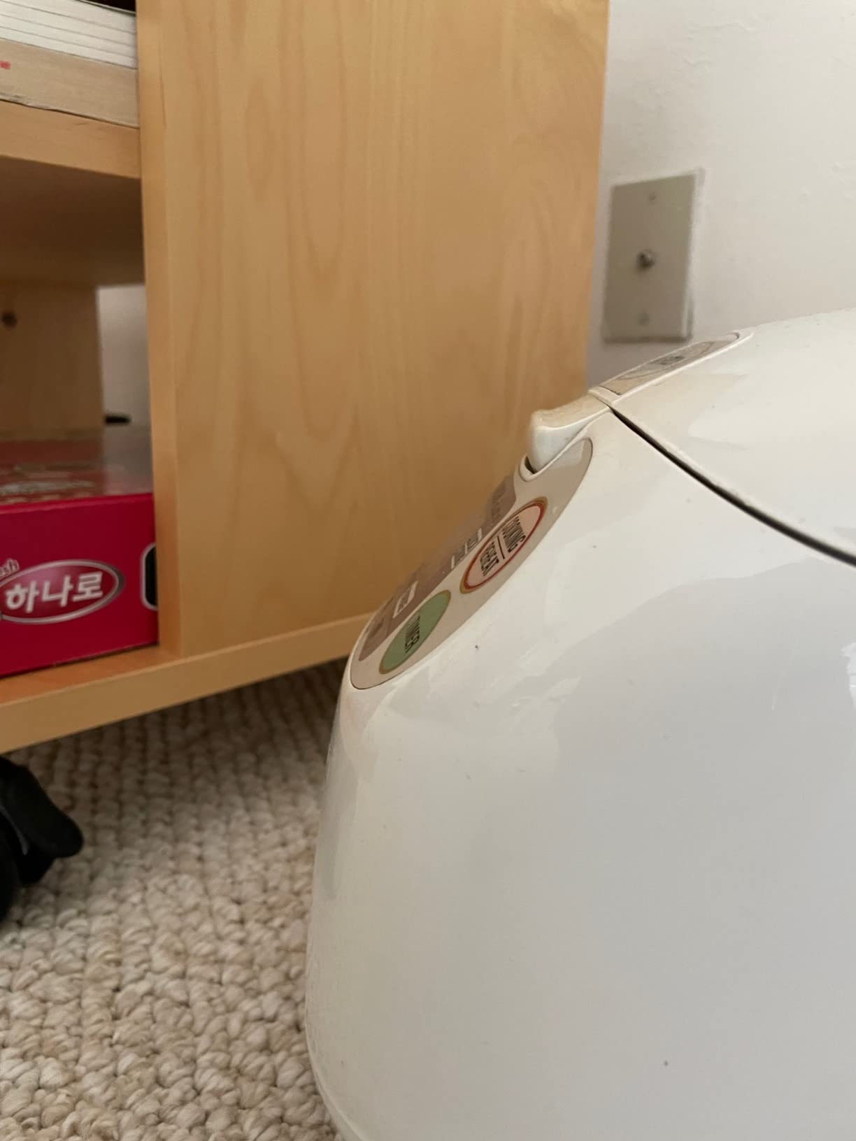 Zojirushi Ns ZCC10 Neuro Fuzzy Rice Cooker and Warmer (White) | Automatic keep-warm, delay timer customer photo 2
