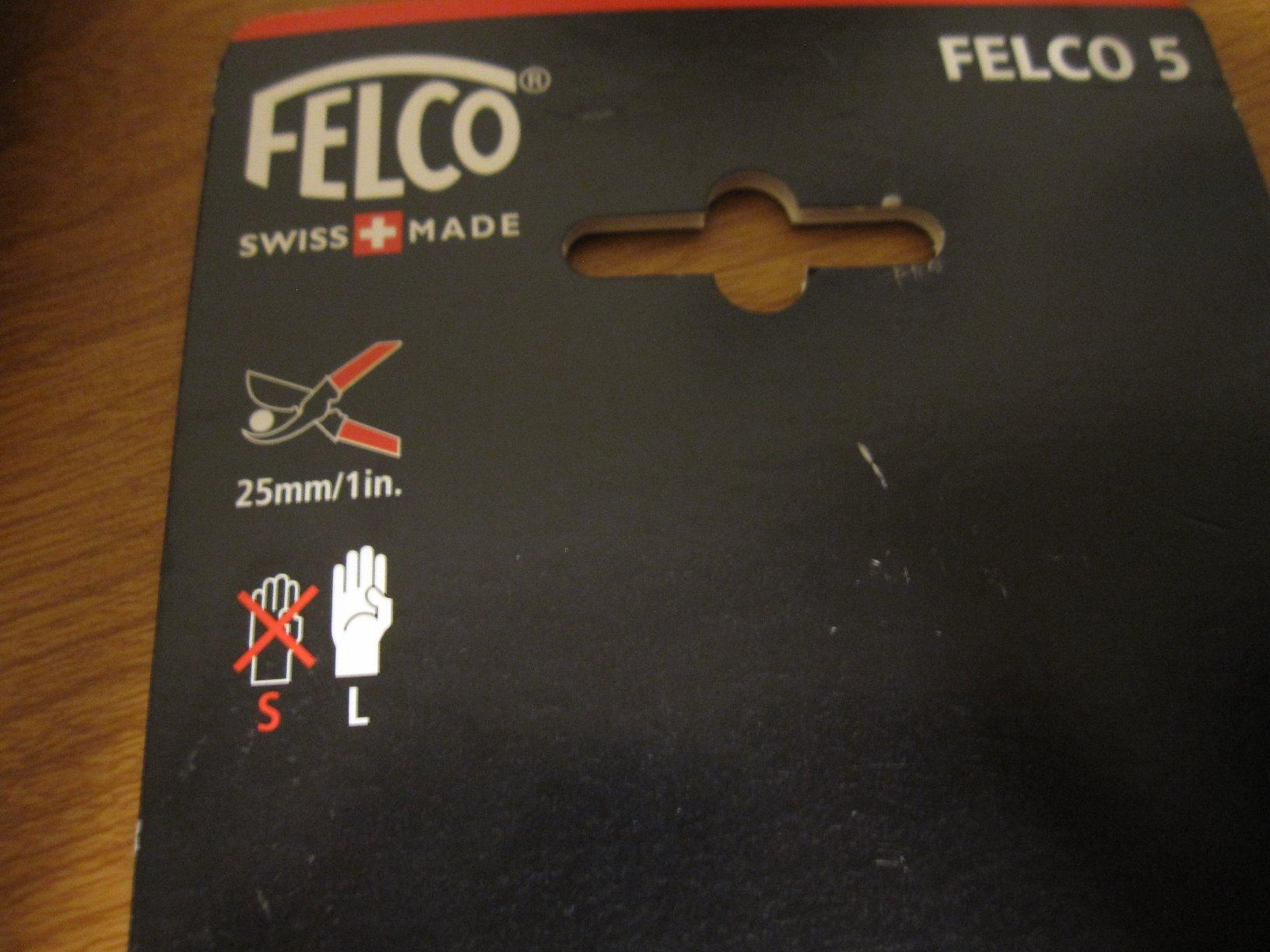 Felco F5 Pruning Shears – 8.9