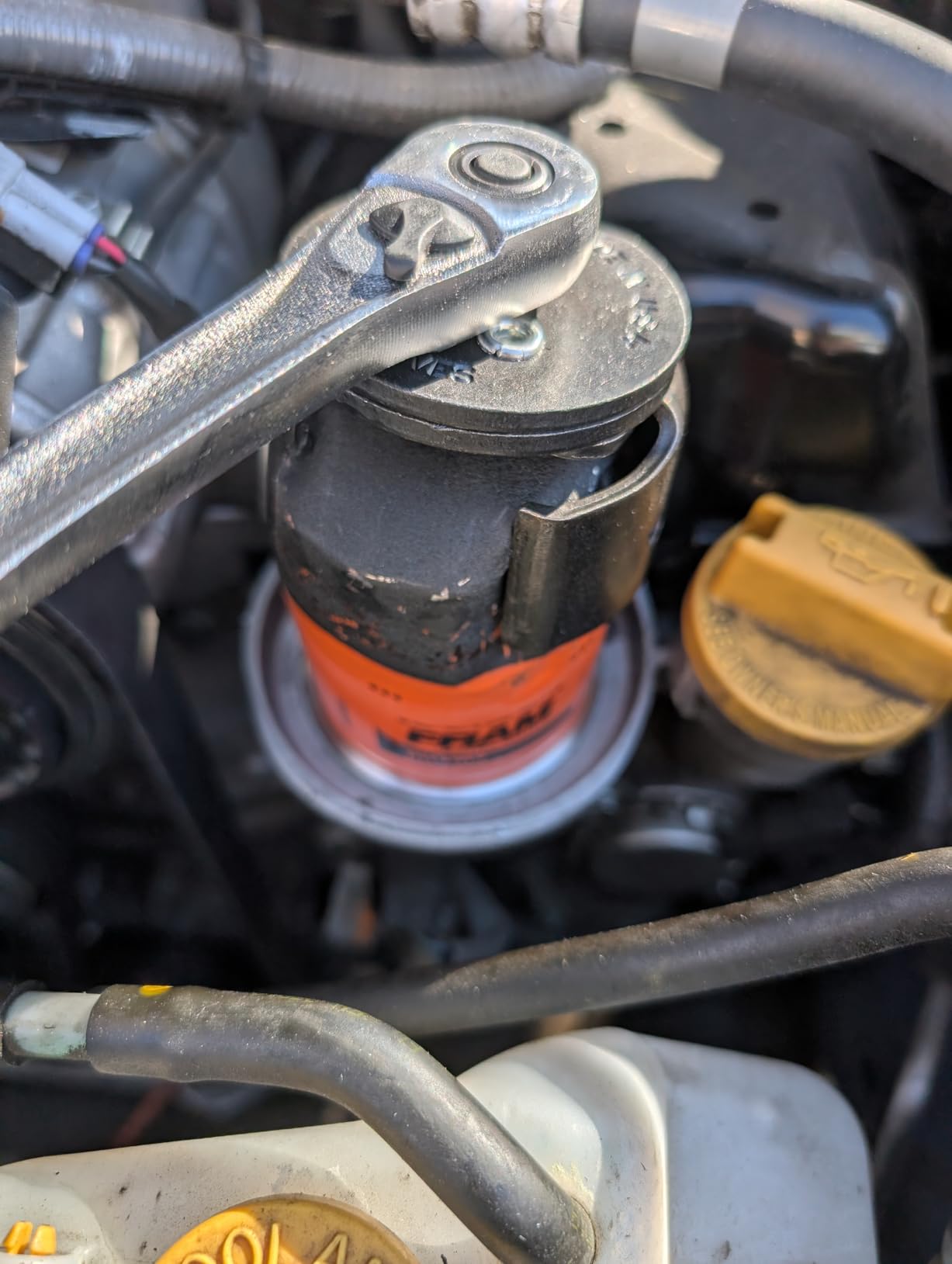 Lisle 63600 Car Oil Filter Wrench for 2-1/2