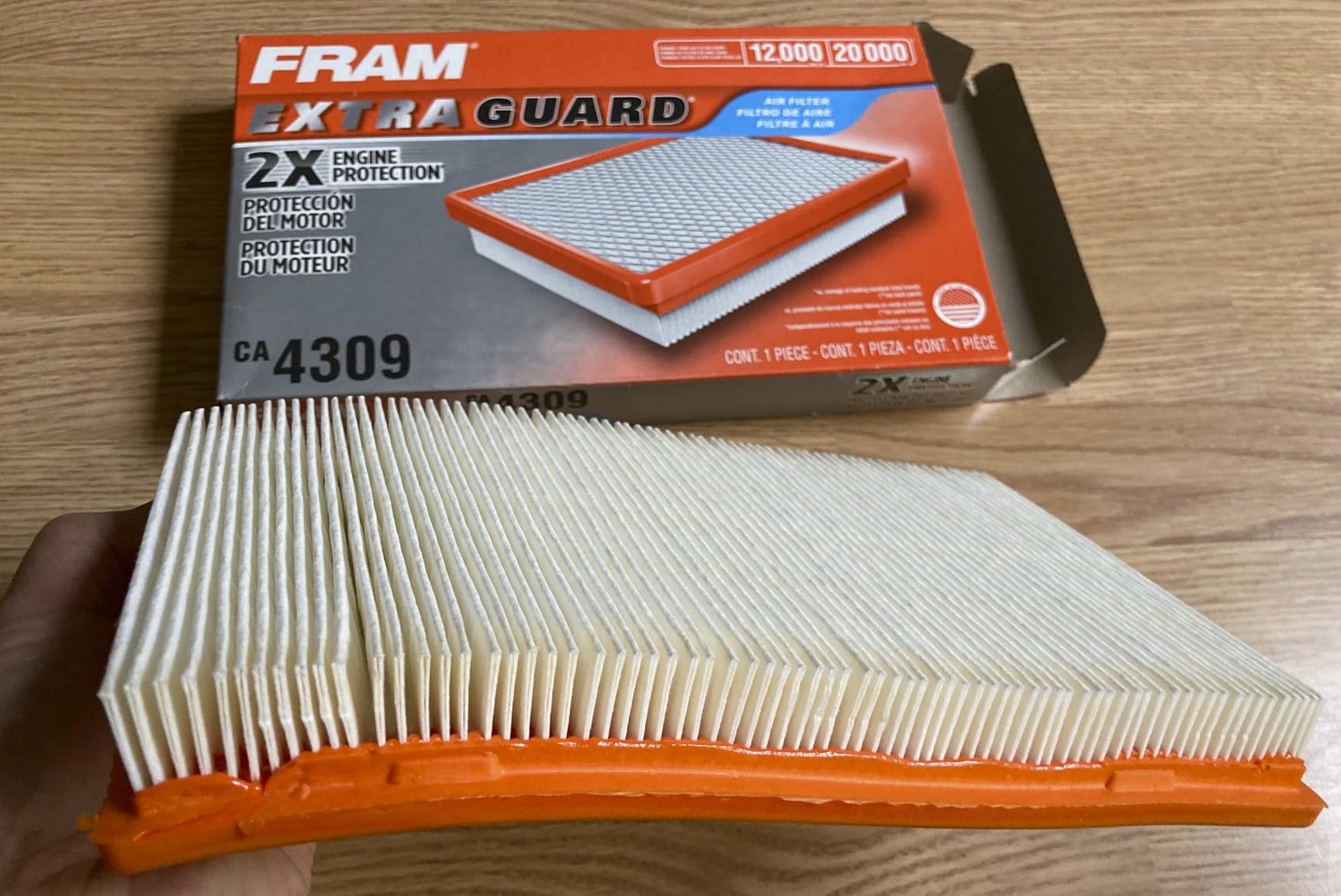 FRAM CA4309 Extra Guard Engine Air Filter customer photo 2