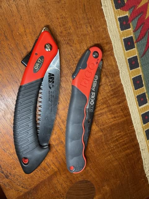 ARS Pruning Folding Turbocut Saw with 6-1/2-Inch Curved Blade SA-GR17 customer photo 1