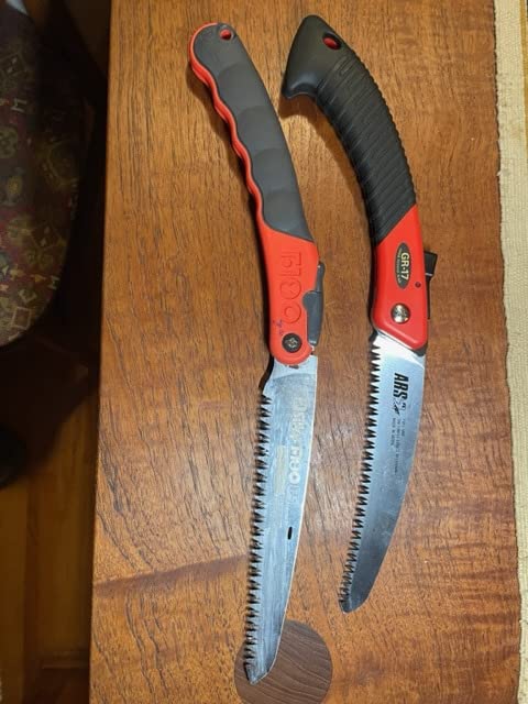 ARS Pruning Folding Turbocut Saw with 6-1/2-Inch Curved Blade SA-GR17 customer photo 2