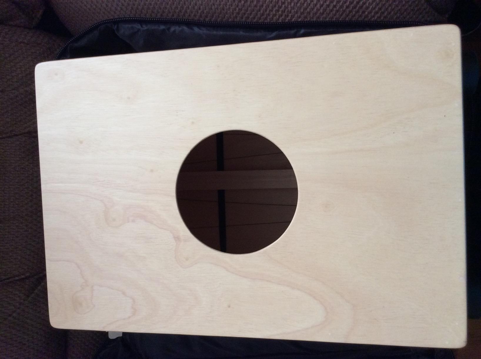 Meinl Percussion HCAJ1NT Headliner Series Wood String Cajon for Adjustable Snare Effect, Full Size (VIDEO) customer photo 2