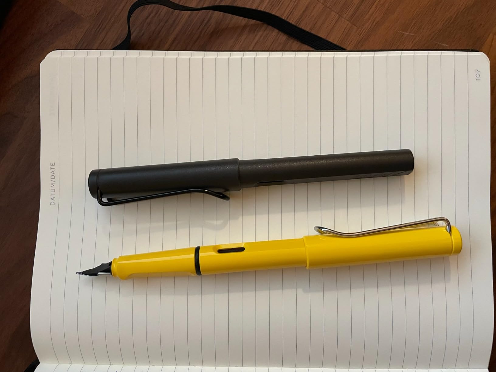 LAMY safari umbra - Fountain Pen with ergonomic grip & polished steel nib in size F - ideal for any Writing & Calligraphy - including LAMY T 10 blue cartridge - Right-Handed customer photo 1