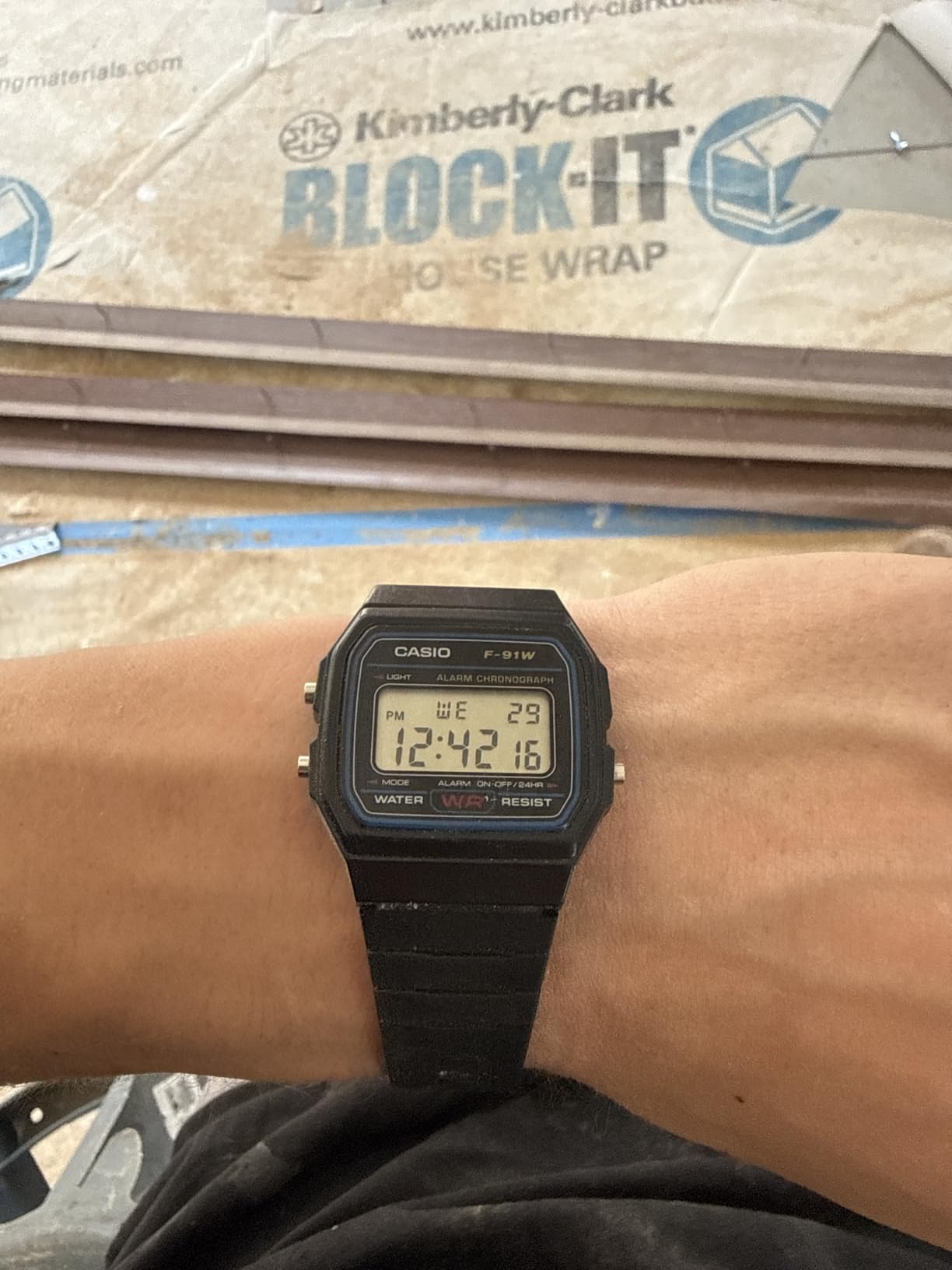Casio F91W Series | Digital Watch | Water Resistant | LED Light | 1/100 SEC Stopwatch | Regular Time Keeping customer photo 1