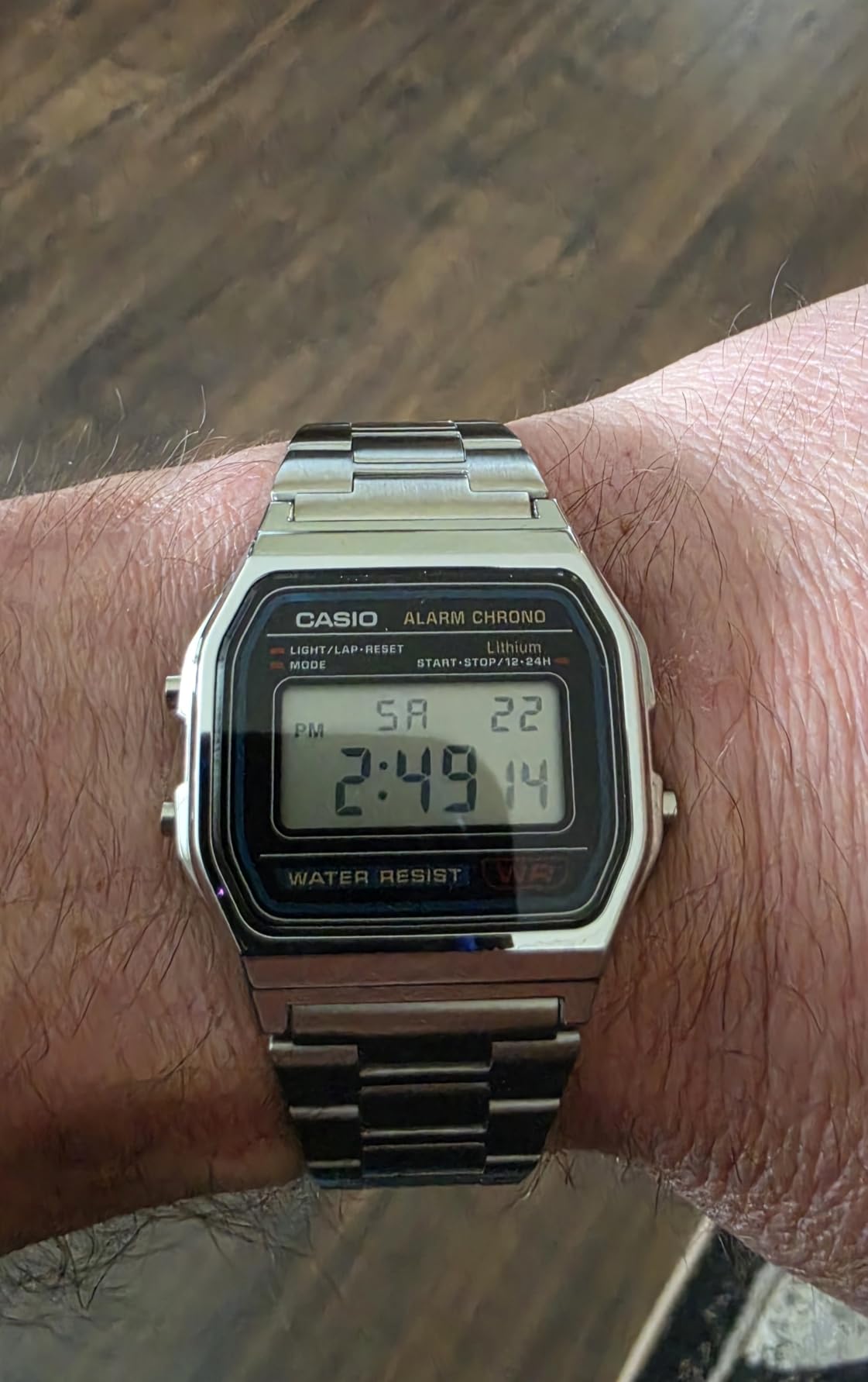 Casio A158WA Series | Unisex Digital Watch | Vintage | WR | 100 SEC Stop Watch | Daily Alarm | LED Light customer photo 2