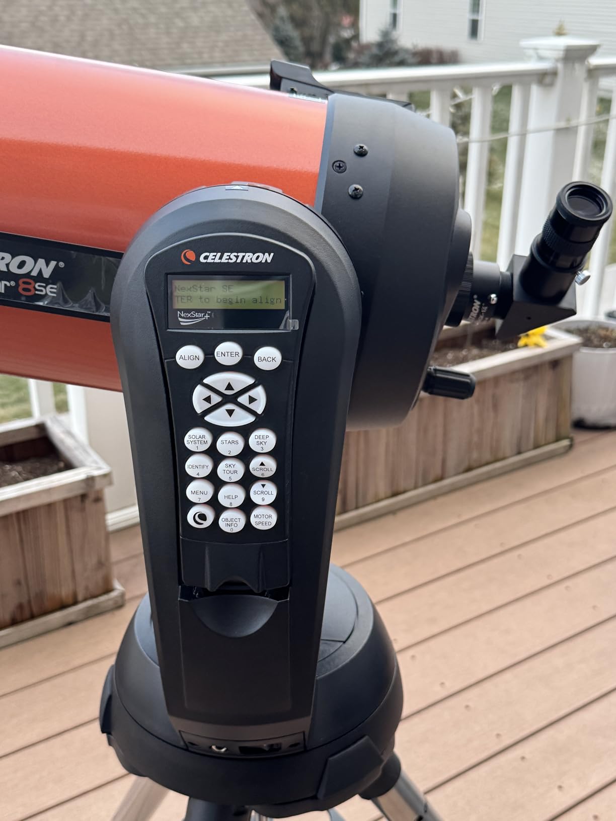 Celestron NexStar 8SE Computerized Telescope – Schmidt-Cassegrain customer photo 2