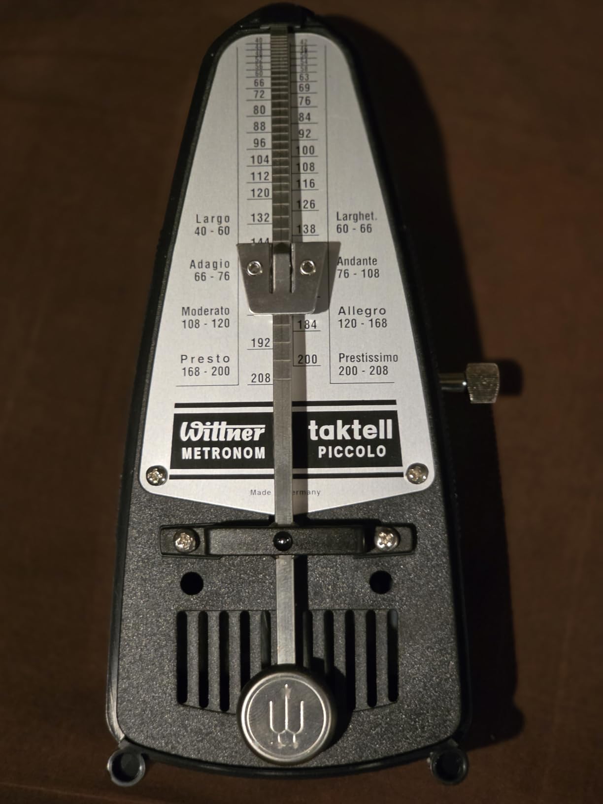 Wittner 836 Taktell Piccolo Metronome, Black customer photo 2