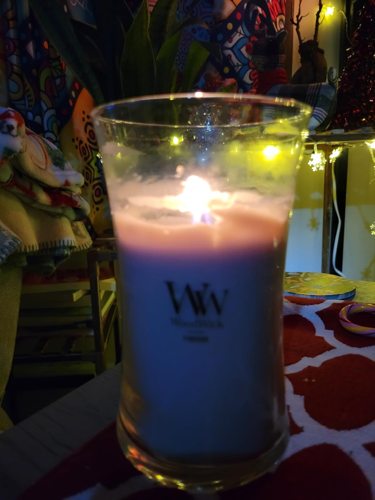 WoodWick Fireside Scented Candle, Crackling Wick, 9.7oz customer photo 1