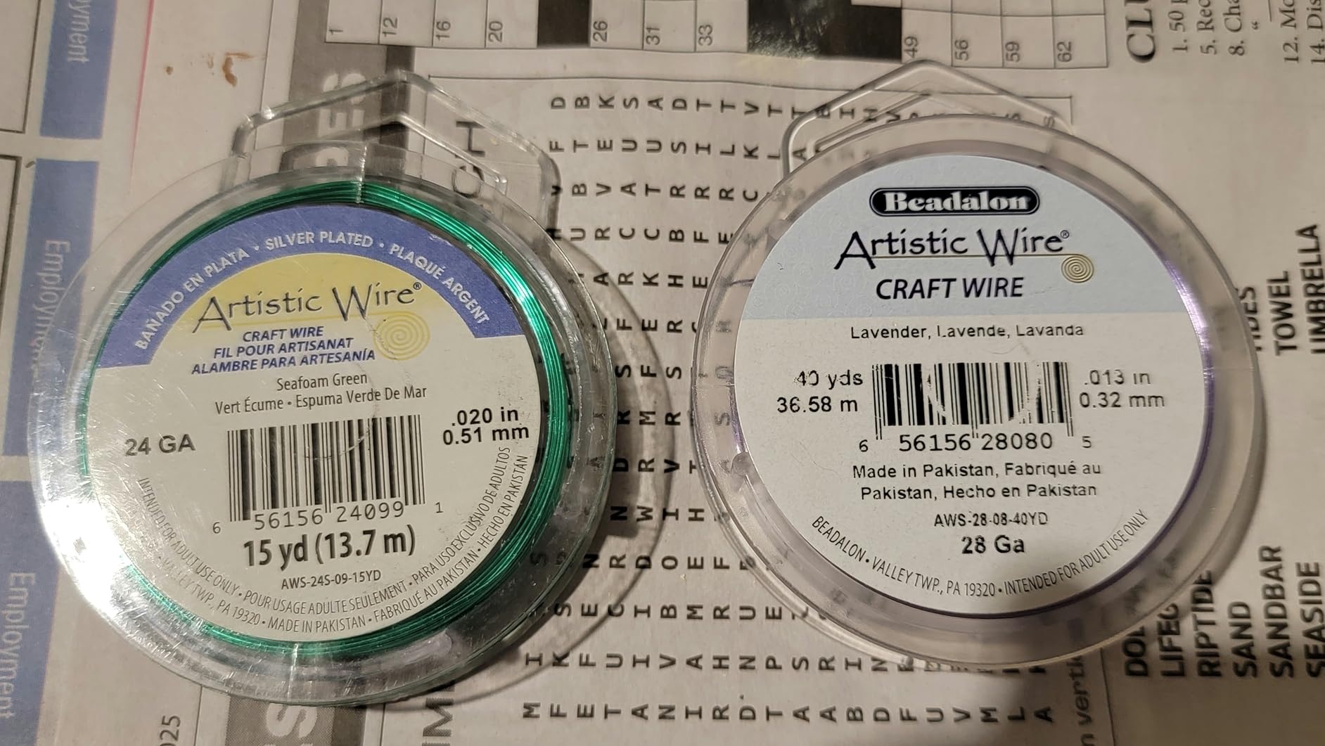 Artistic Wire, 20 Gauge Silver Plated Tarnish Resistant Colored Copper Craft Wire, Tarnish Resistant Silver, 25 ft customer photo 2