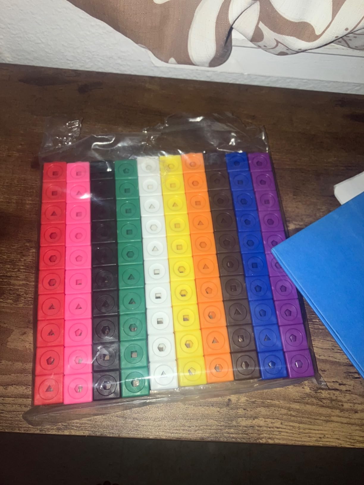 Learning Resources MathLink Cubes - Set of 100 Cubes, Ages 5+ Kindergarten, STEM Activities, Math Manipulatives, Homeschool Supplies, Teacher Supplies customer photo 1