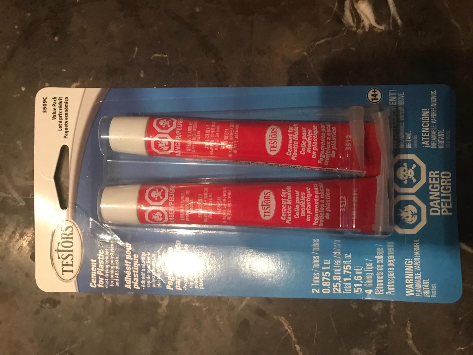 Cement Glue Value Pack Testors 2-7/8 fl oz tubes customer photo 2