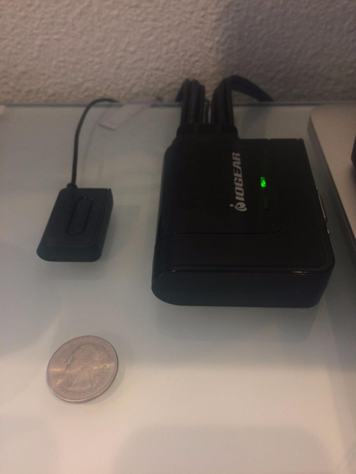 IOGEAR 2-Port USB VGA Cabled KVM Switch - 2048 x 1536 - Remote Button Switch - Plug n Play - PC, MAC, SUN - GCS22U customer photo 2