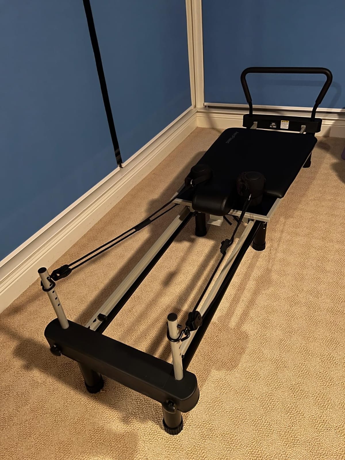 AeroPilates Pilates Reformer Machine, Gym Equipment for Resistance Workout, Strength & Fitness Training - Foldable & Compact customer photo 1