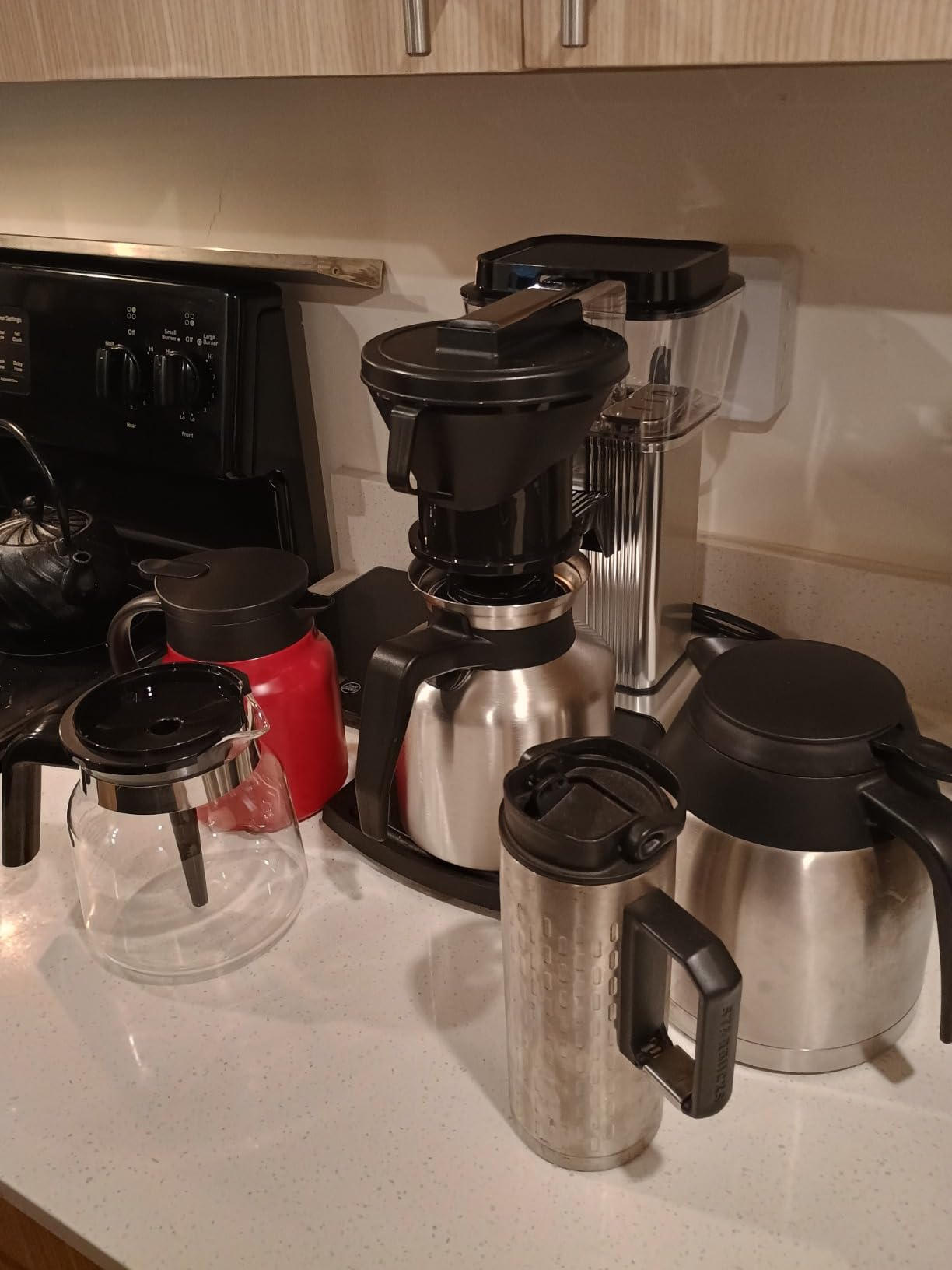 Technivorm Moccamaster 79212 KBTS Coffee Brewer, 32 oz, Polished Silver customer photo 2