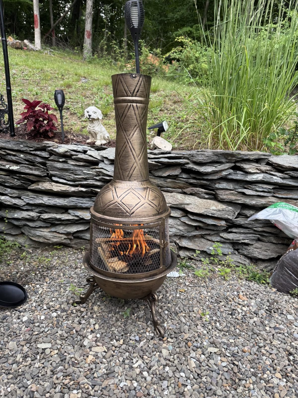 Oakland Living Elite Chimenea customer photo 1