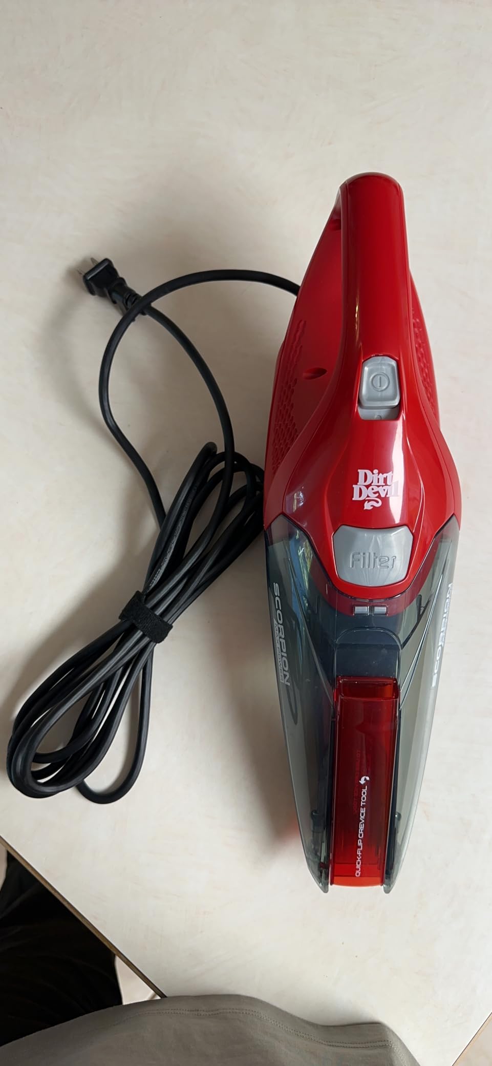 Hoover Dirt Devil Scorpion Plus QuickFlip Handheld Vacuum Cleaner customer photo 2
