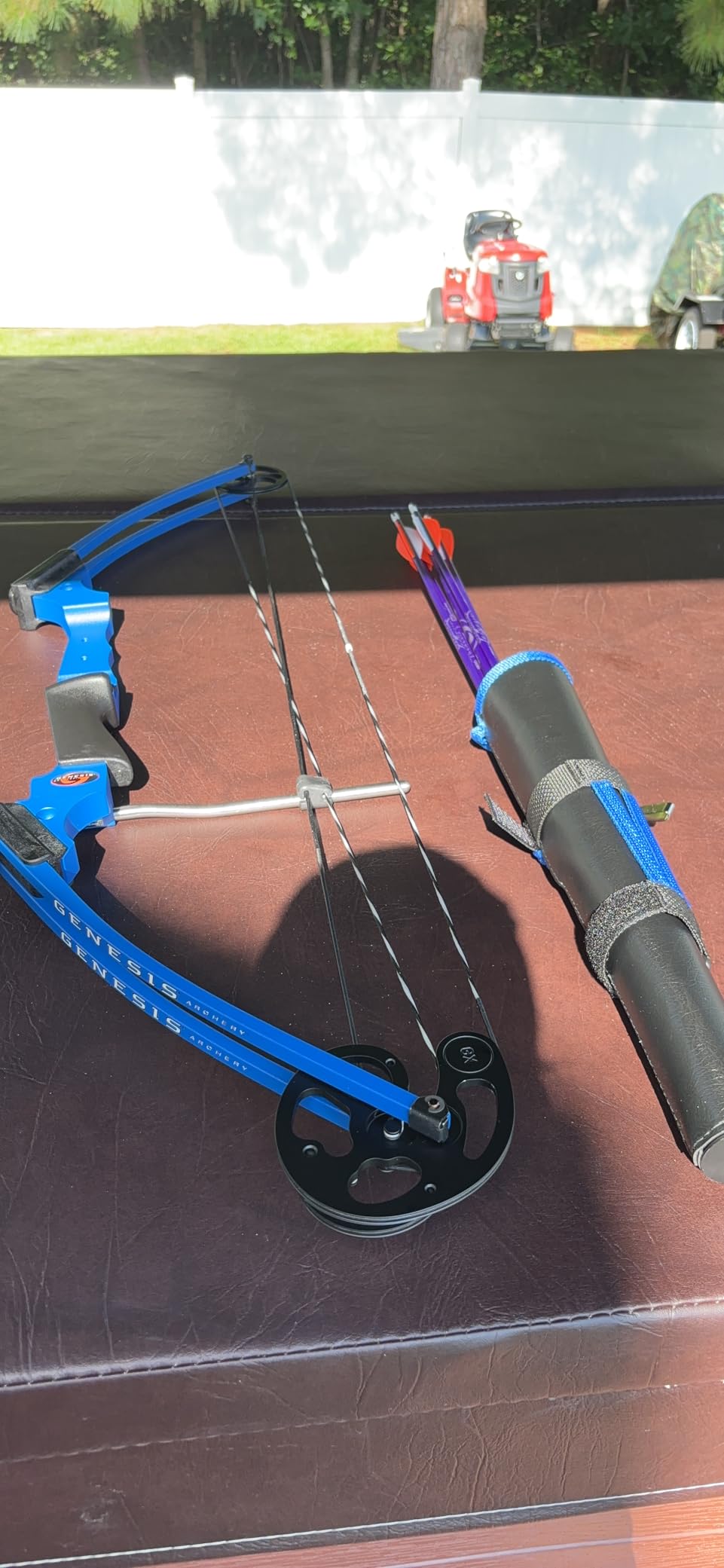 GENESIS Original Archery Compound Bow and Arrow Set, Draw customer photo 1