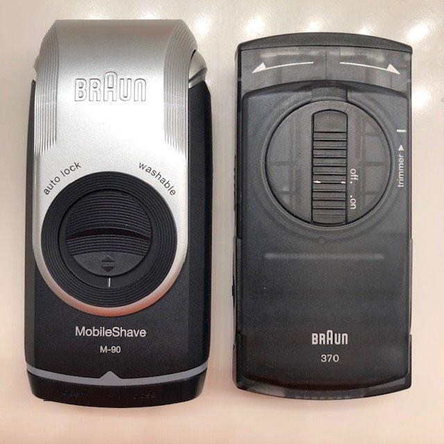 Braun Electric Razor for Men, M90 Mobile Electric Shaver, Precision Trimmer, Washable customer photo 1