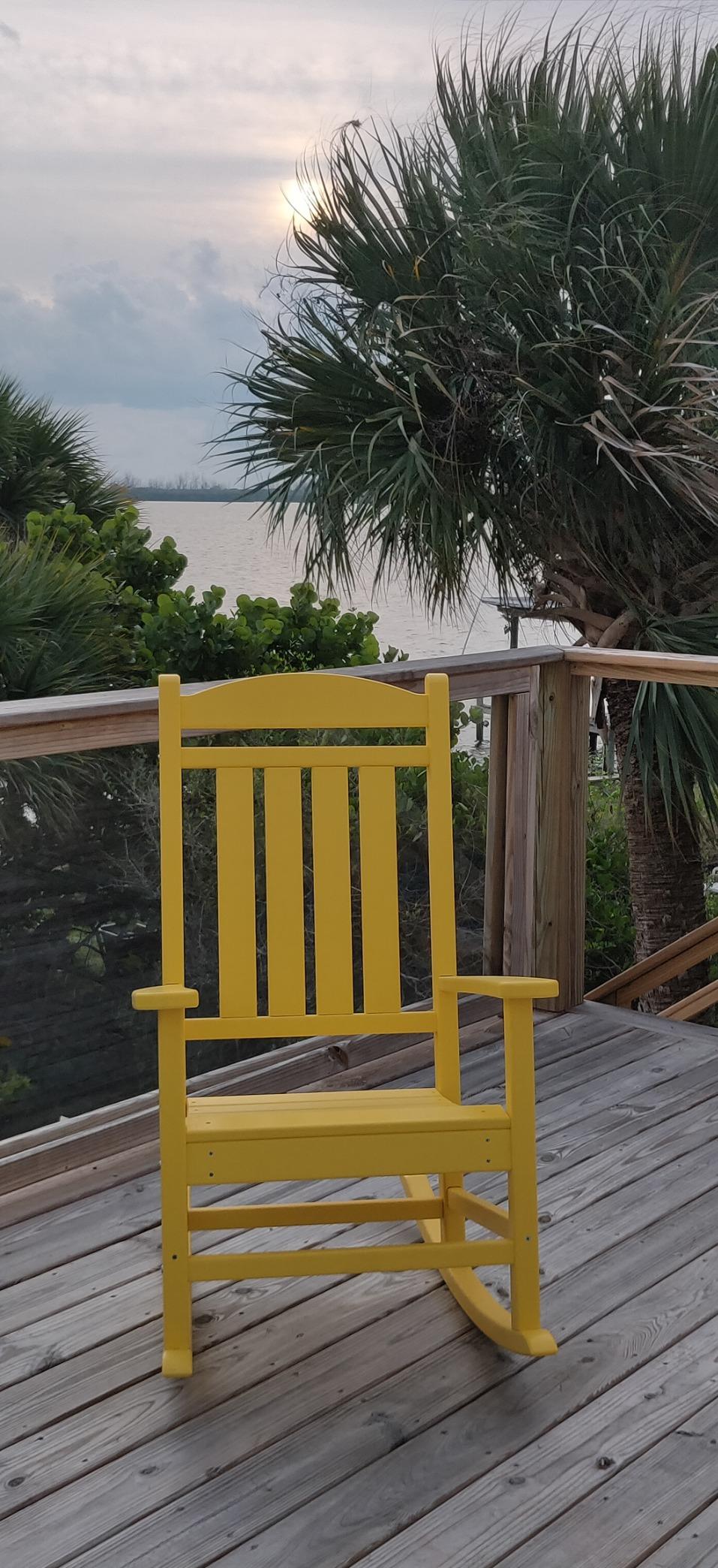 POLYWOOD Presidential Rocking Chair in Black customer photo 2