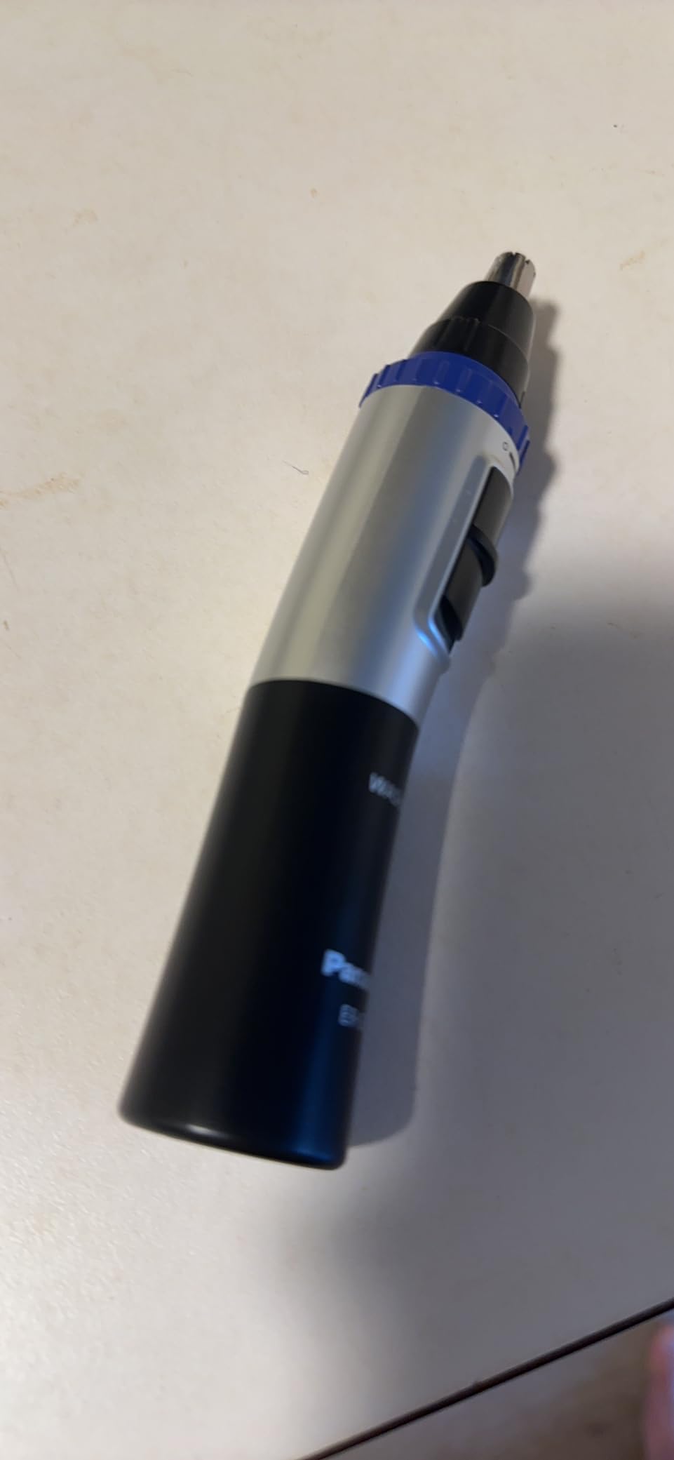 Panasonic ER-GN30-K Nose, Ear n Facial Hair Trimmer Wet/Dry with Vortex Cleaning System, Black customer photo 2