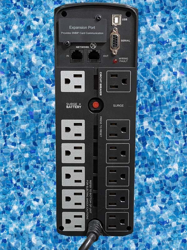 CyberPower CP1500PFCLCD PFC Sinewave UPS Battery Backup and Surge Protector, 1500VA/1000W, 12 Outlets, AVR customer photo 1
